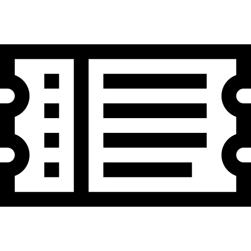 Admission ticket Admission ticket icon