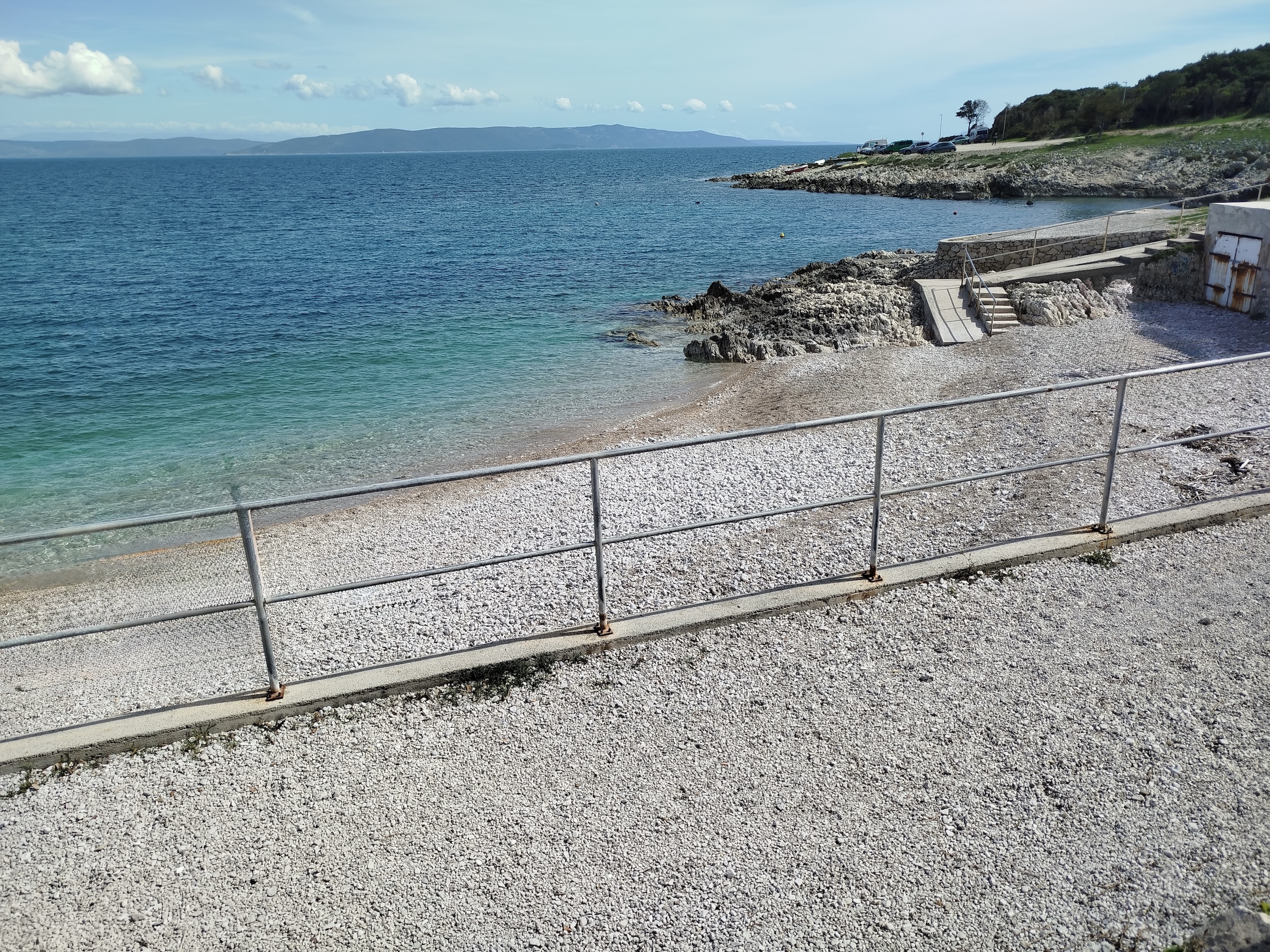Hauptstrand von Ravni Hauptstrand von Ravni
