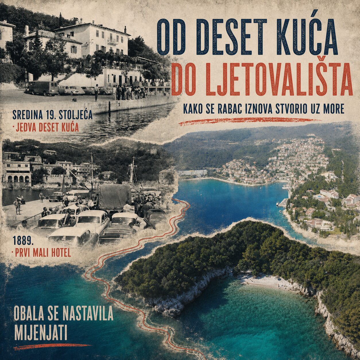 Od deset kuća do ljetovališta: Kako se Rabac iznova stvorio uz more Od deset kuća do ljetovališta: Kako se Rabac iznova stvorio uz more