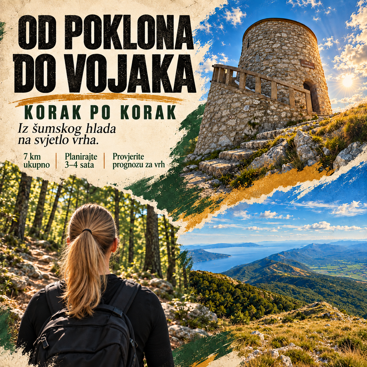 Od Poklona do Vojaka: vodič korak po korak do najvišeg vrha Istre Od Poklona do Vojaka: vodič korak po korak do najvišeg vrha Istre